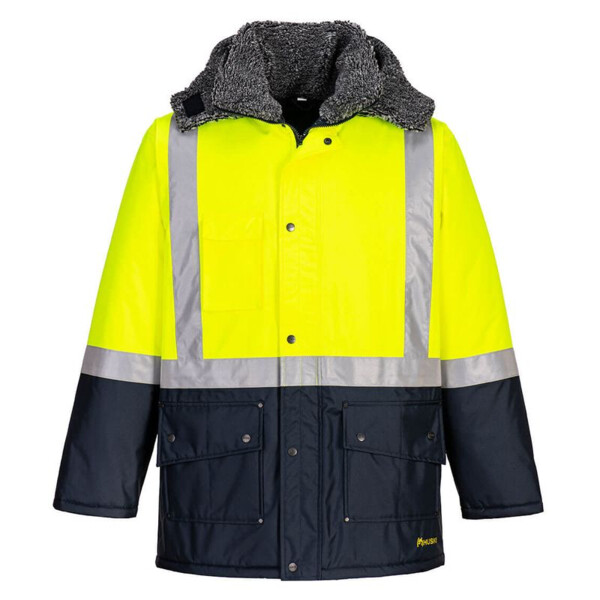 Huski Hi-Vis Contrast Freezer Jacket