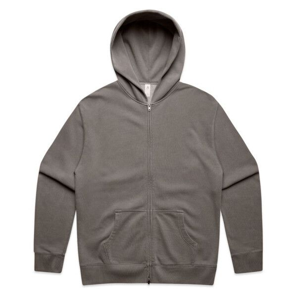 Mens Relax Faded Zip Hood