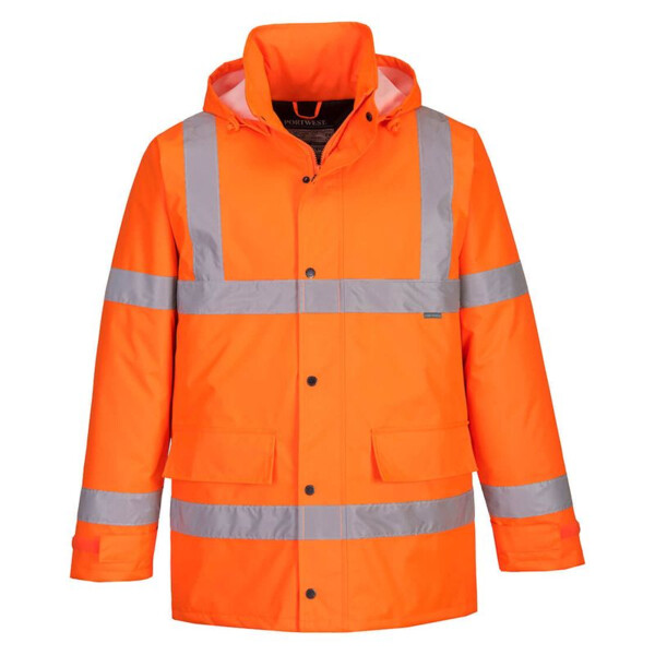 Mans Hi-Vis Winter Traffic Jacket