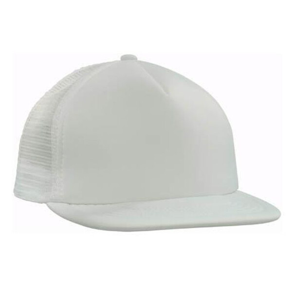 Trucker Mesh Cap With Flat Peak