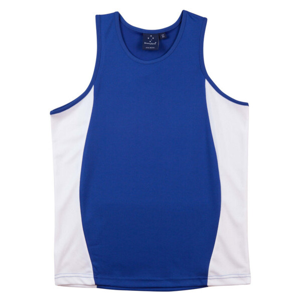 Mens Contrast Truedry Singlet
