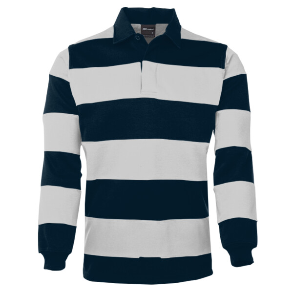 Mens Striped Rugby
