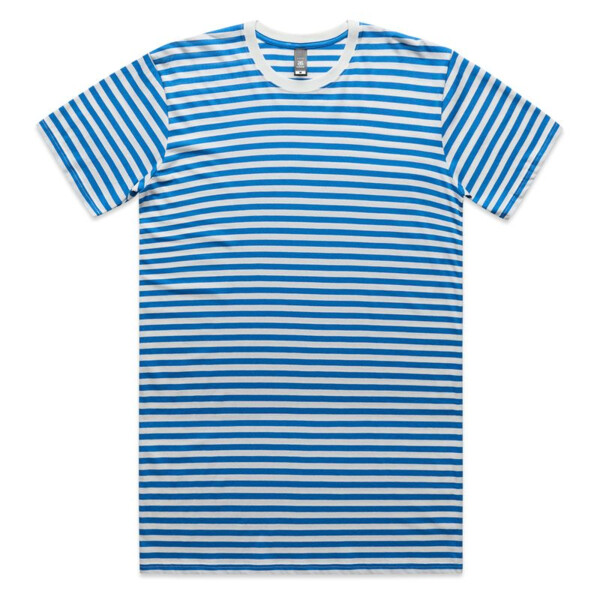 Blue Mens Staple Stripe Tee