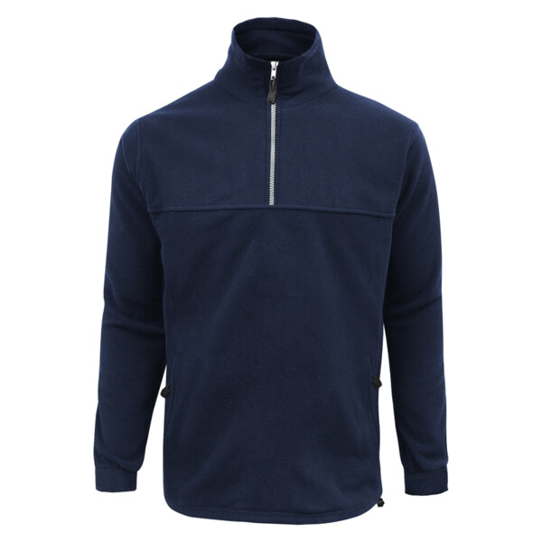 Mens Heavy Weight 1/2 Zip Winter Fleece