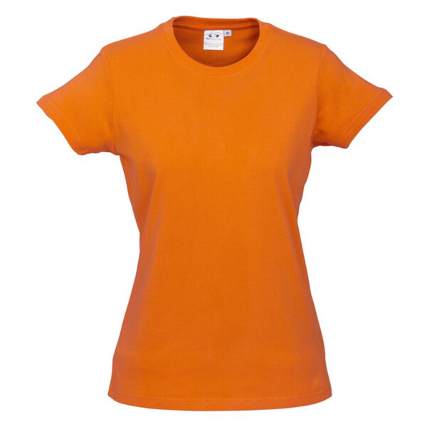 women orange ice T shirts