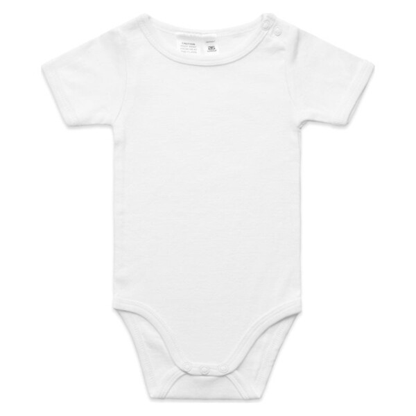 White Baby Romper