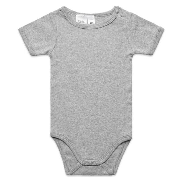 Grey Baby Onesie