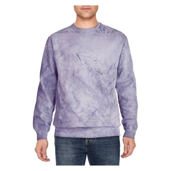 Purple Color Blast Crewneck Sweatshirt