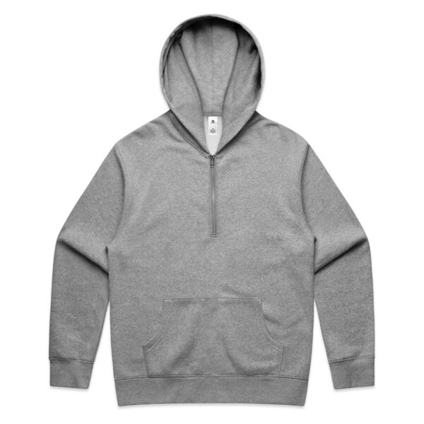 Mens Relax half Zip Hood