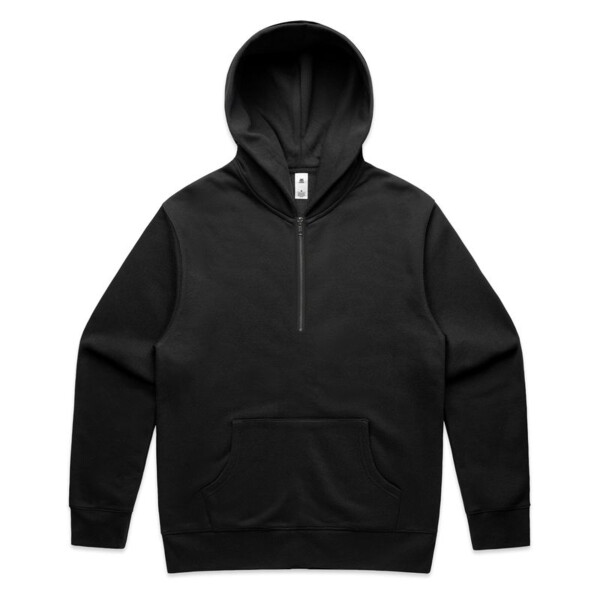 Mens Relax half Zip Hood