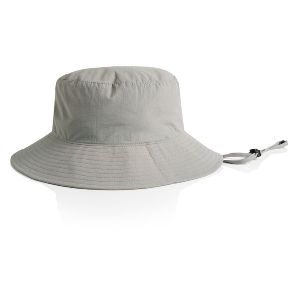 Nylon Wide Brim Bucket Hat