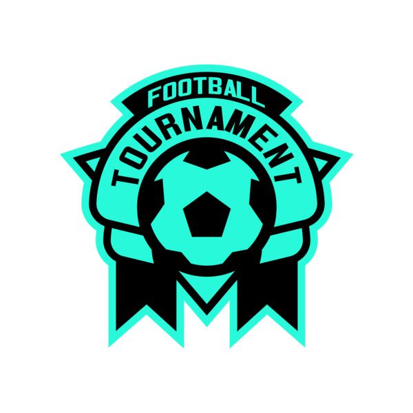 Tournament Football logo template Thumbnail