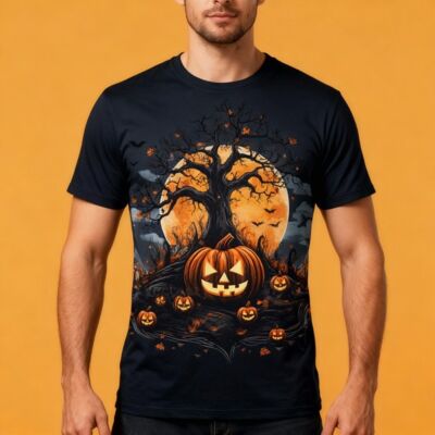 Personalised Printed halloween T shirts
