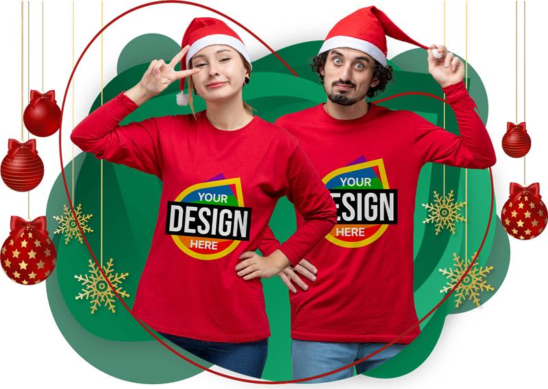 custom christmas apparel