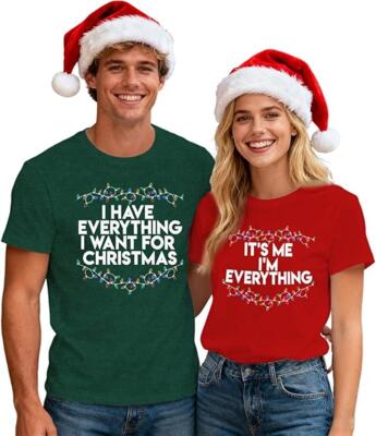 Custom couple Matching Christmas Outfits