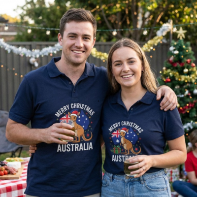 christmas polo shirts australia