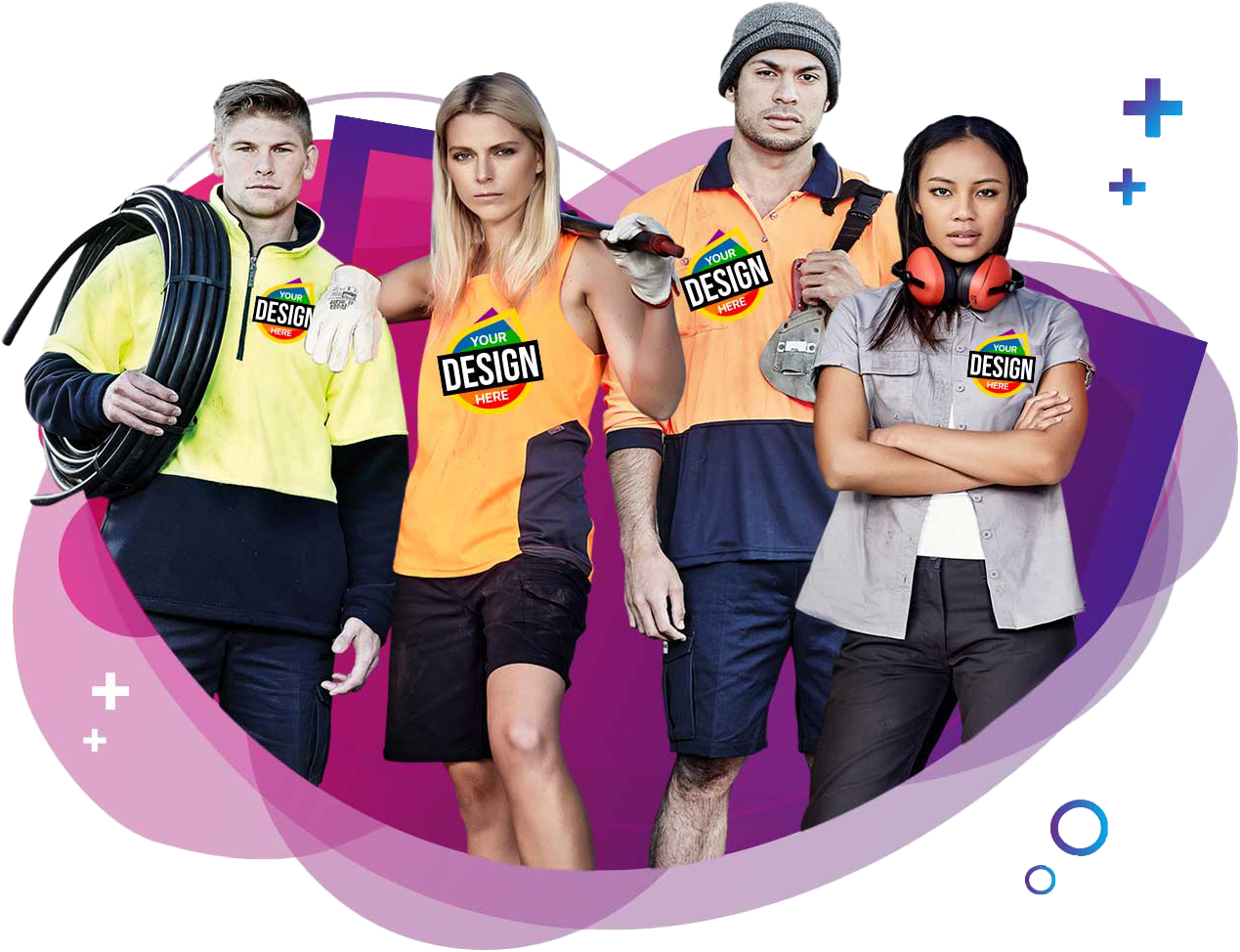 Custom Work Wear & Safety Equipment Printing