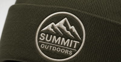 Embroidered Logo on beanies