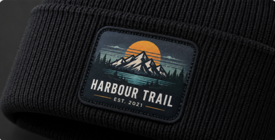 Patch Printing on beanies