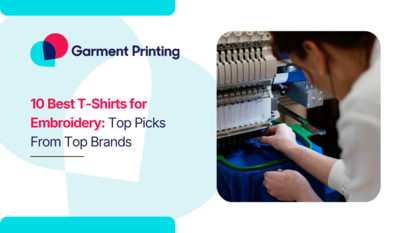best T Shirts for embroidery