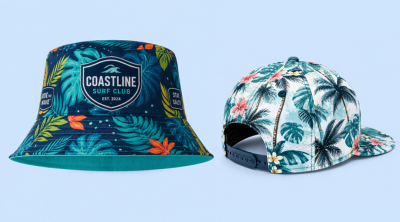 Dye sublimation on AS Colour caps