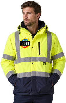 Printed or embroidered Hi-Vis Safety Wear