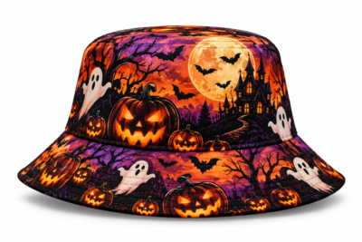 custom halloween headwear sublimation printing sample 2