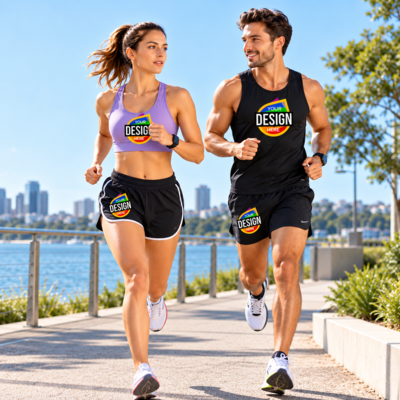 custom running apparel