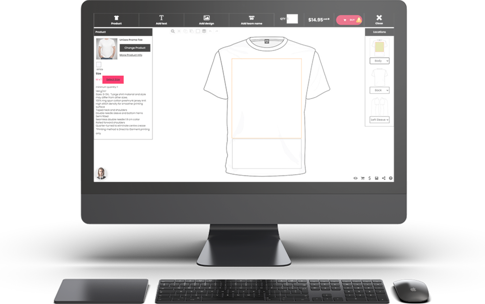 custom expo t shirt printing