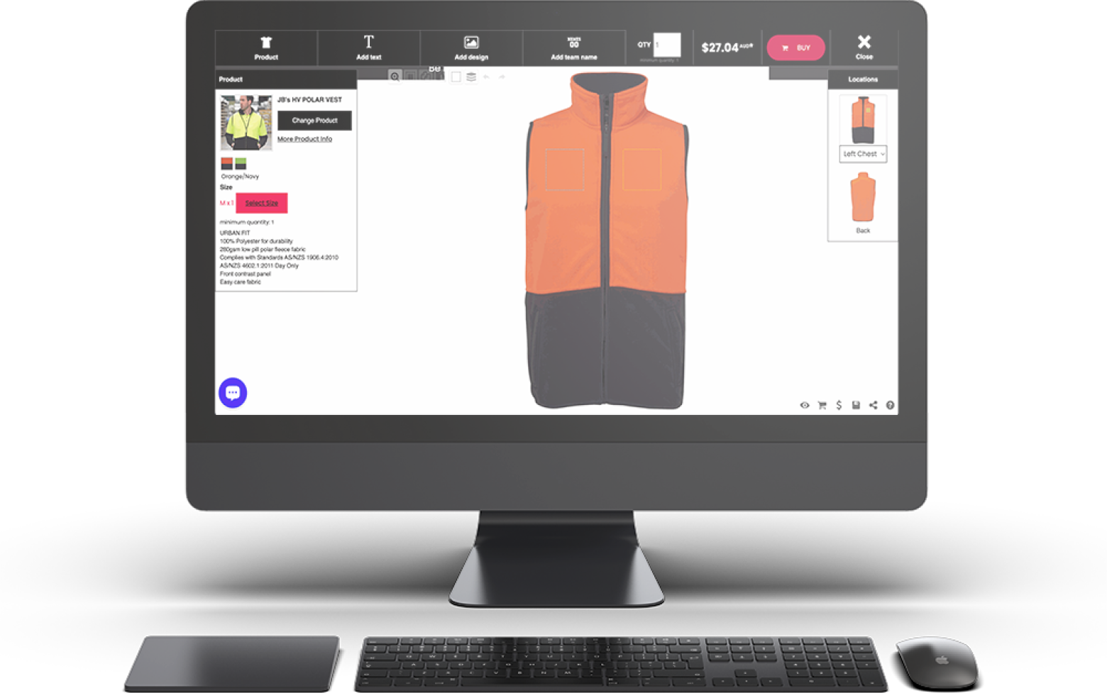 custom women hi vis safety clothing