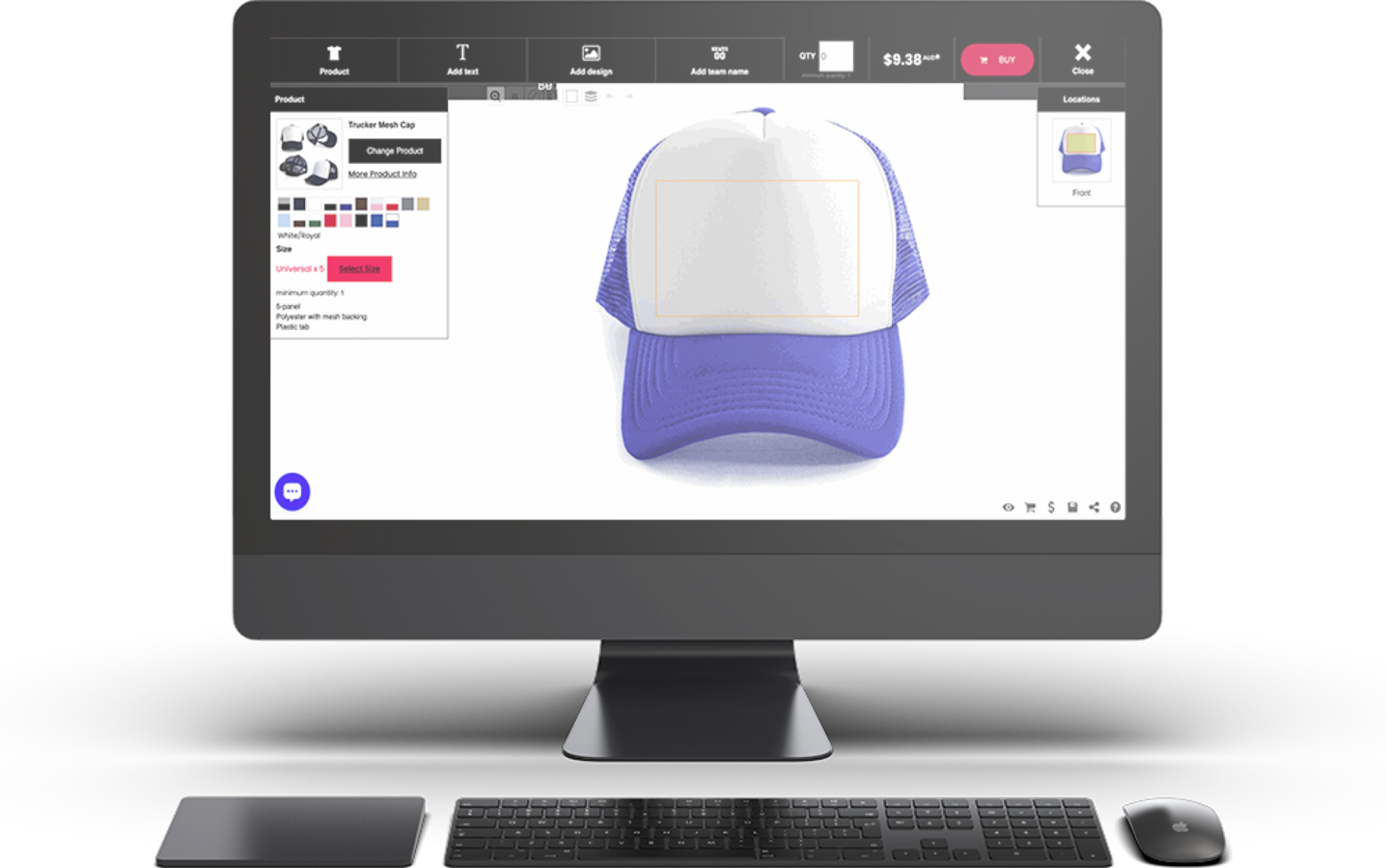 customise your own caps and hat and beanies with hi vis features