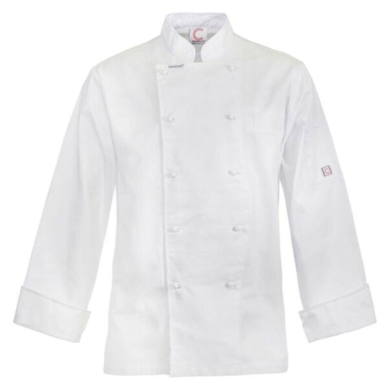 Executive Chef Jacket Long Sleeve Light Weight Thumbnail