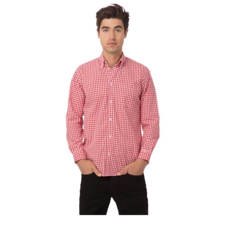 Mens Gingham Dress Shirt Thumbnail