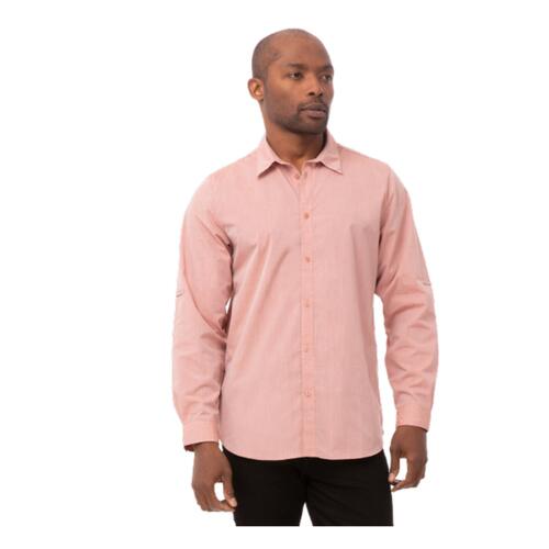 Mens Modern Chambray Dress Shirt Thumbnail
