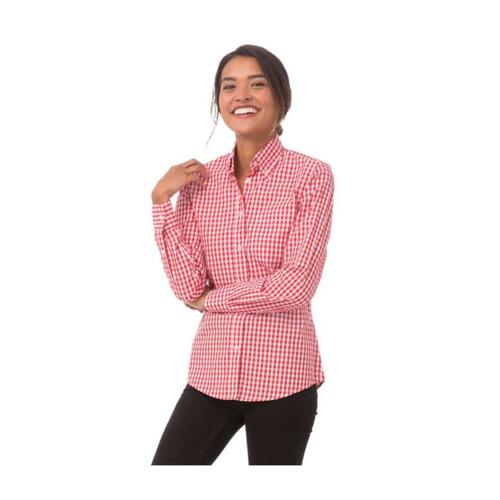 Womens Gingham Dress Shirt Thumbnail