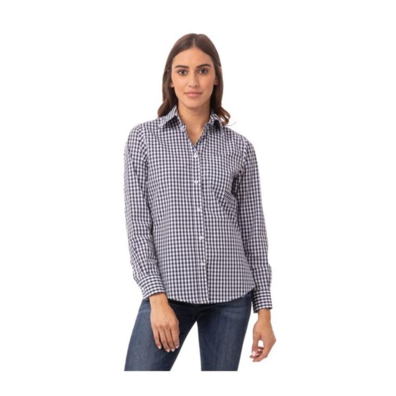Womens Gingham Dress Shirt Thumbnail