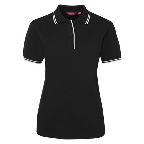 Womens Contrast Polo Thumbnail
