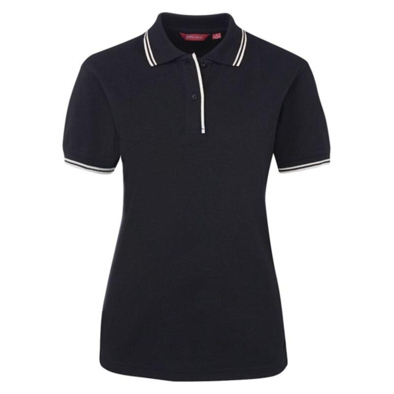 Womens Contrast Polo Thumbnail