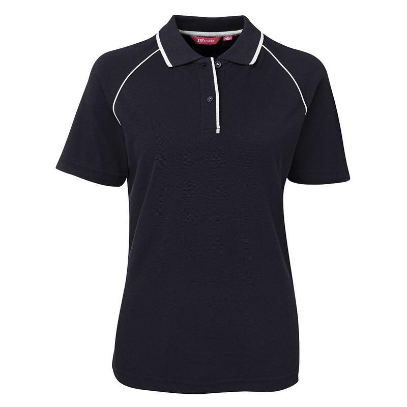 Womens Raglan Polo Thumbnail