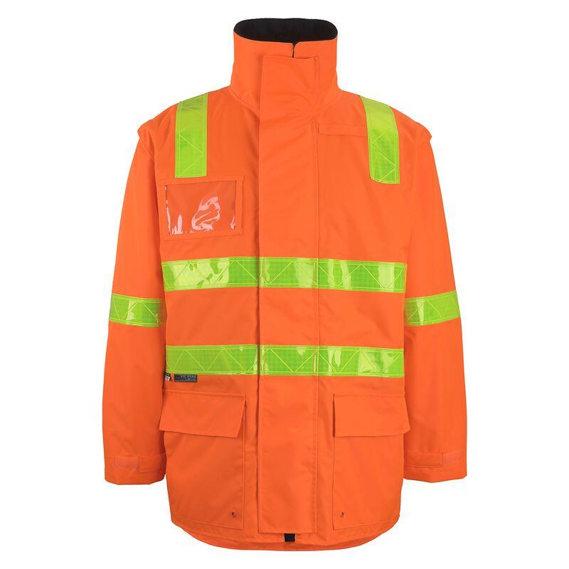 Vic Road (D+N) Zip Off Sleeve Longline Jacket Thumbnail