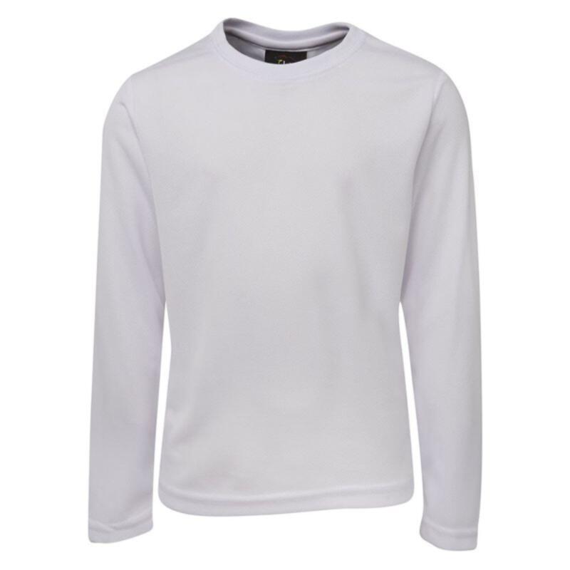 Mens Long Sleeve Poly Tee Thumbnail