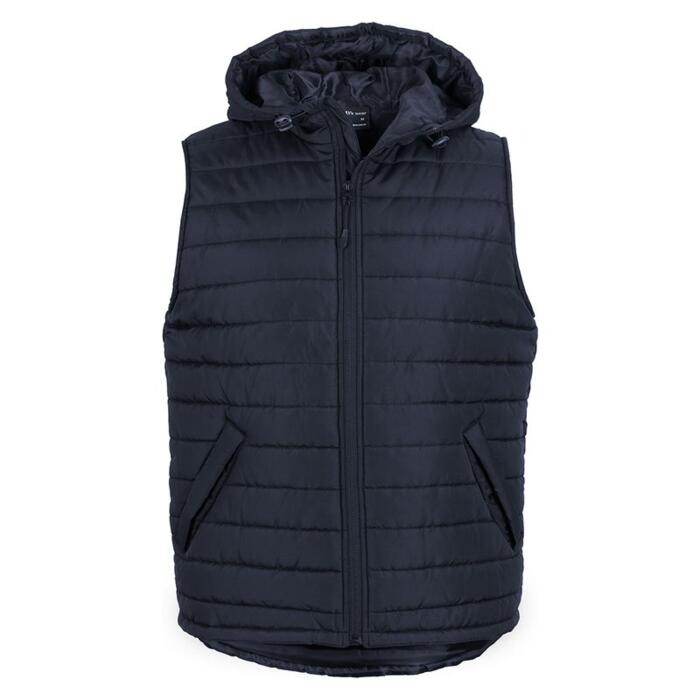 Hooded Puffer Vest Thumbnail