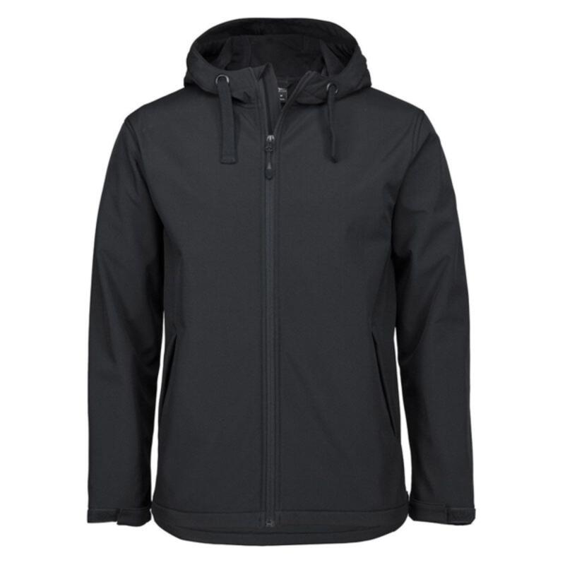 Mens Podium Water Resistant Hooded Softshell Jacket