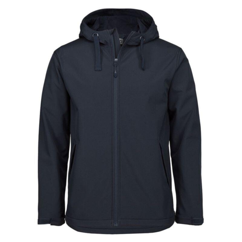 Mens Podium Water Resistant Hooded Softshell Jacket