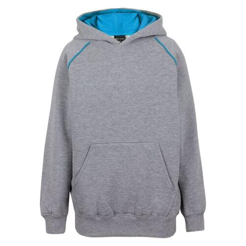 Kids Contrast Fleecy Hoodie