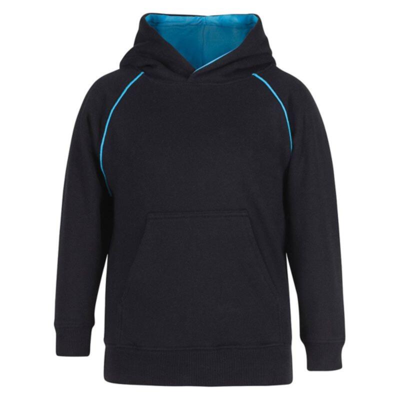 Kids Contrast Fleecy Hoodie