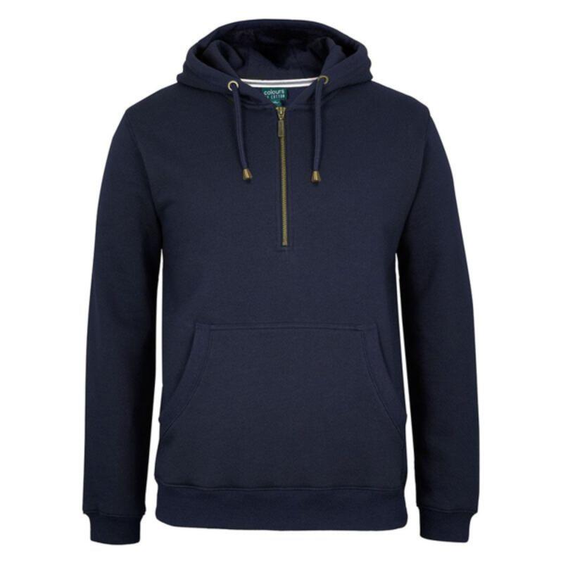 Mens C of C Brass 1/2 Zip Hoodie Thumbnail