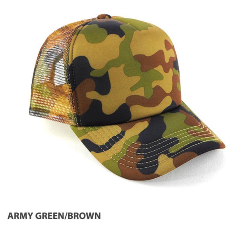 Camouflage Trucker Mesh Cap Thumbnail