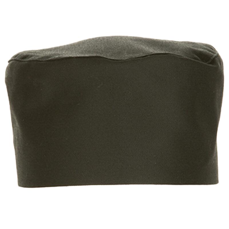 Coloured Chef Beanie - Black Thumbnail