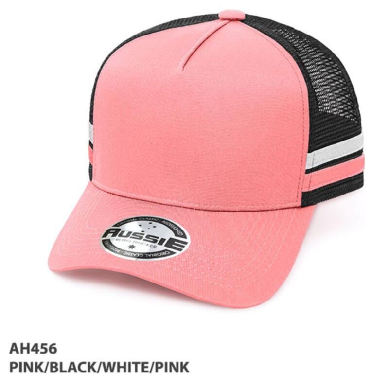 A-Frame Striped Trucker Cap Thumbnail